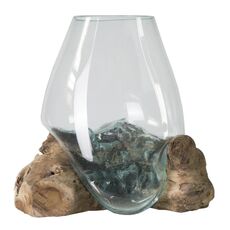 Decowood Glass Terrarium B D30H30, image 