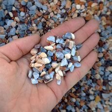 Marble pebbles Orobico 1L (4-8mm), image , 2 image