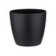 Ghiveci Brussels Round Mini Living Black 7cm, image 